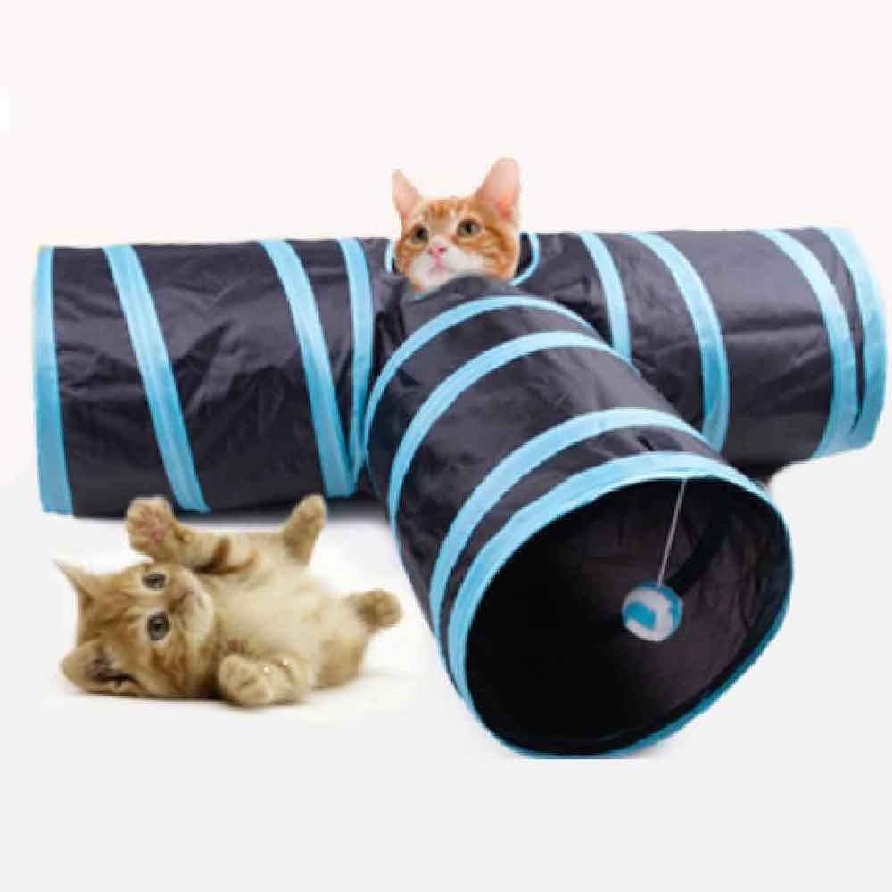 Triple tunnel game