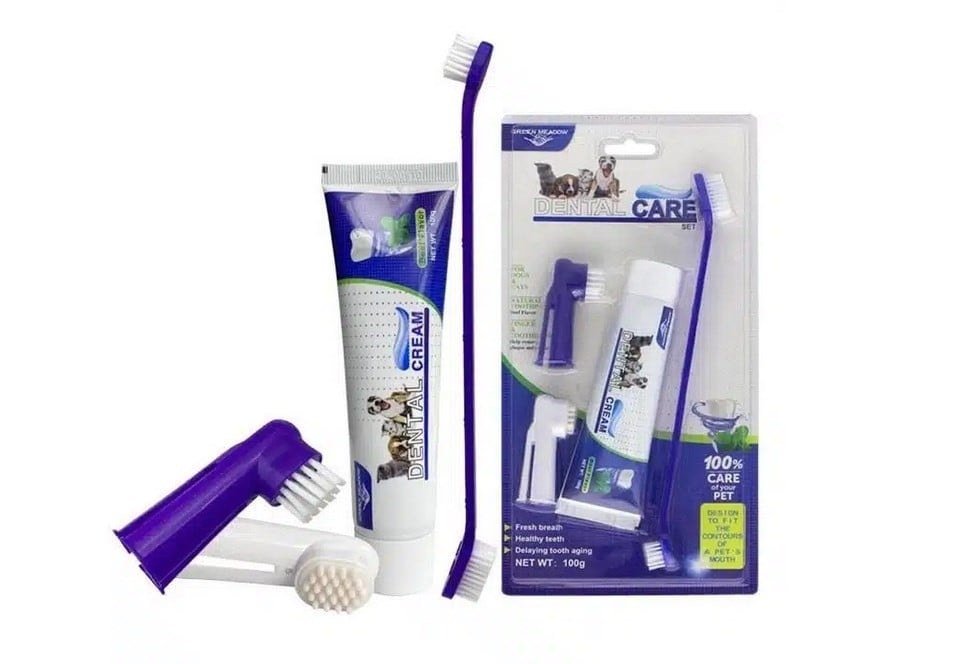 Dental care kit for pets