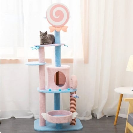 cat tree شجرة القطط بتصميم الحلويات