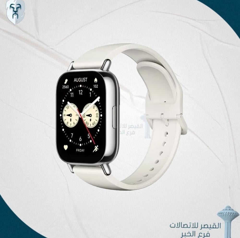 ساعة ذكية Xiaomi Redmi Watch 5 Lite تتوفر بلون أبيض أو أسود