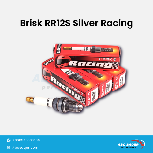 BRISK RR12s silver racing (طقم 8حبات)