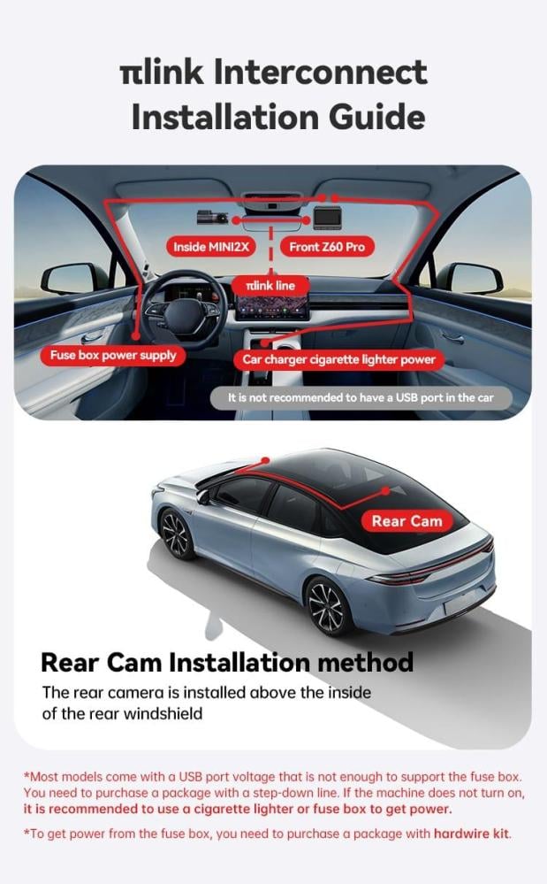 DDPAI Z60pro داش كام 4k