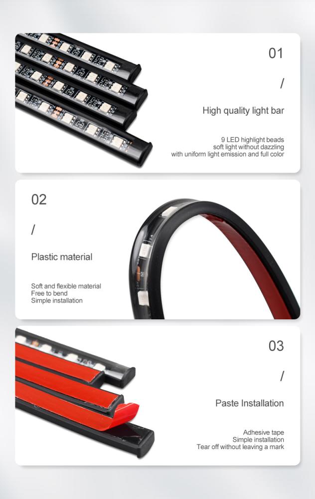 إضاءة خافته للسيارة USB