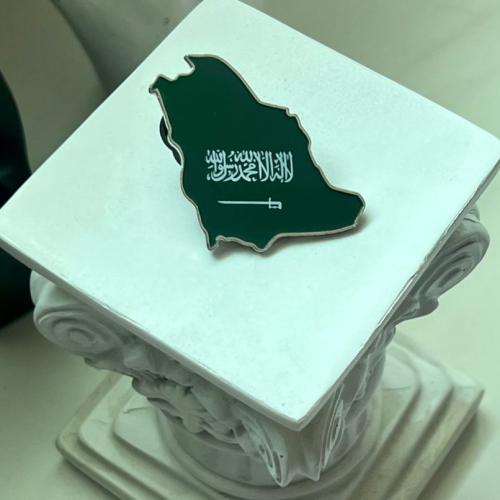 خريطة المملكه بشعار وسيف