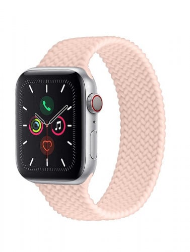 حزام بديل مضفر منفردا قابل للمط لسوار Apple Watch...