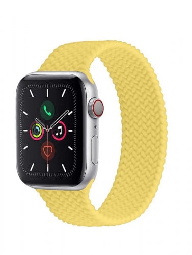 حزام بديل مضفر منفردا قابل للمط لسوار Apple Watch