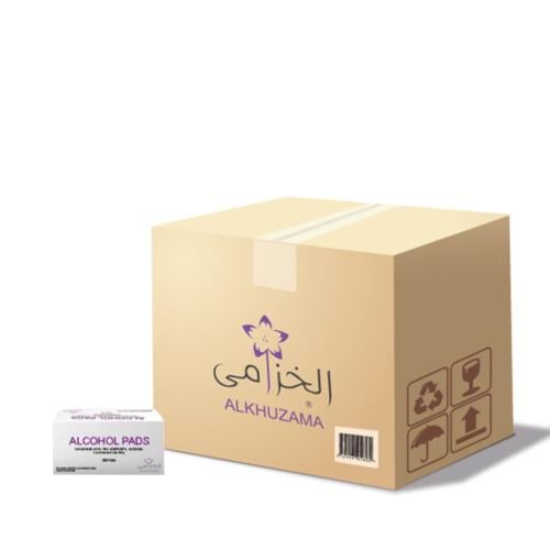 الخزامى مسحات طبية مشبعة بالكحول 70% كرتون 60 علبة...