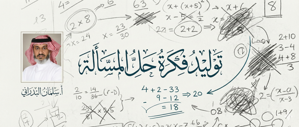 توليد فكرة حل المسألة