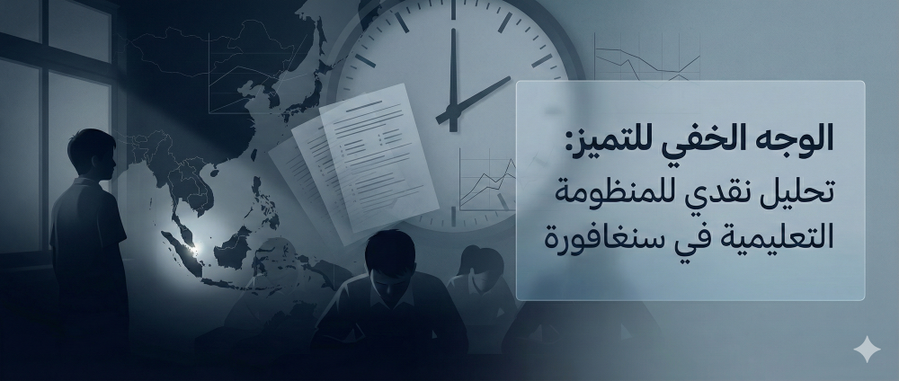 الوجه الخفي للتميز: تحليل نقدي للمنظومة التعليمية في سنغافورة