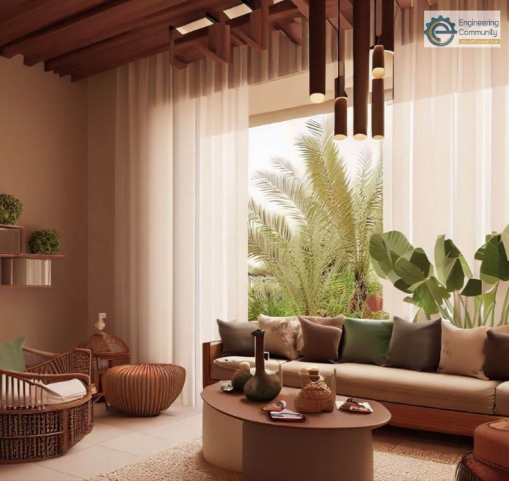 الجمال التقليدي يلتقي بالعصرية: دليلك لتنسيق الألوان والمواد في تصميم الديكور الداخلي بلمسة سعودية
