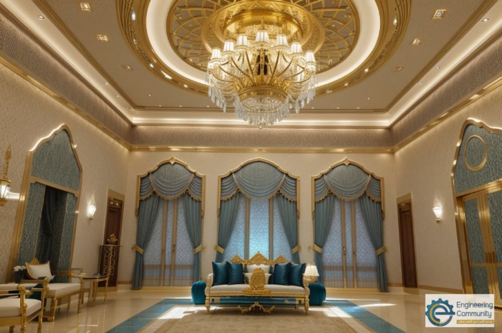 الإضاءة والتأثيرات الداخلية في المملكة العربية السعودية: إبراز الجمال والأناقة في المساحات الداخلية