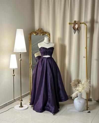 Long evening dress 4879