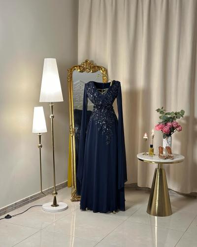 فستان سهرة طويل  4967