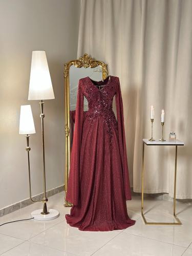 6293 ~  فستان سهرة طويل