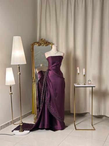 6305 ~  فستان سهرة طويل