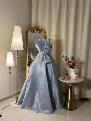 فستان سهرة طويل  4699