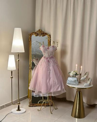 فستان سهره  ميدي  5166