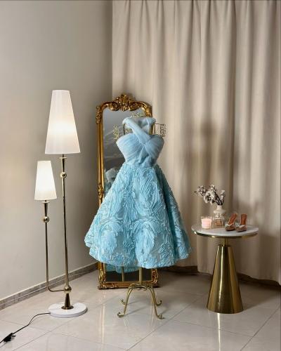 فستان سهره  ميدي  5157