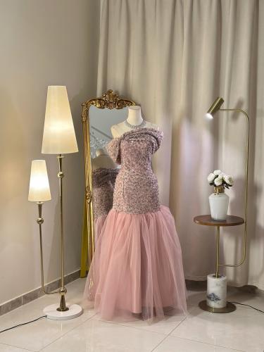 6604 - فستان سهرة طويل