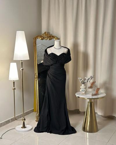 فستان سهرة طويل 5213