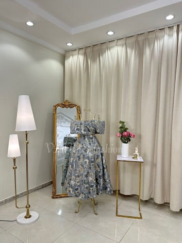 فستان سهرة ميدي 4214