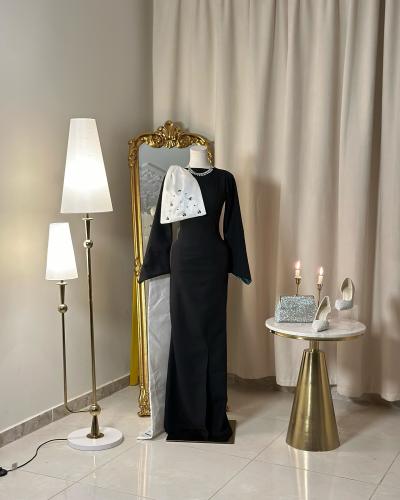 فستان سهرة طويل 5045