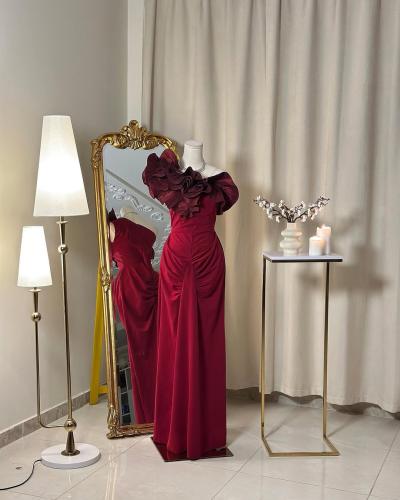 فستان احمر 5542