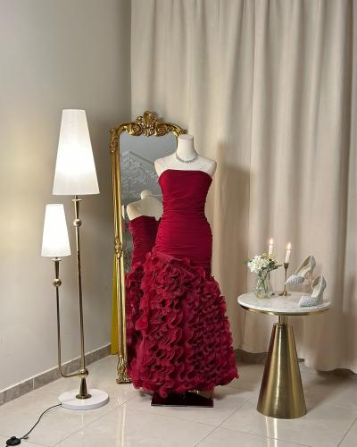 فستان سهرة طويل 5216