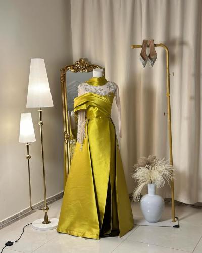 Long evening dress 4834