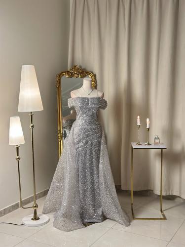 6303 ~  فستان سهرة طويل