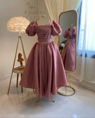 فستان سهرة ميدي 3323