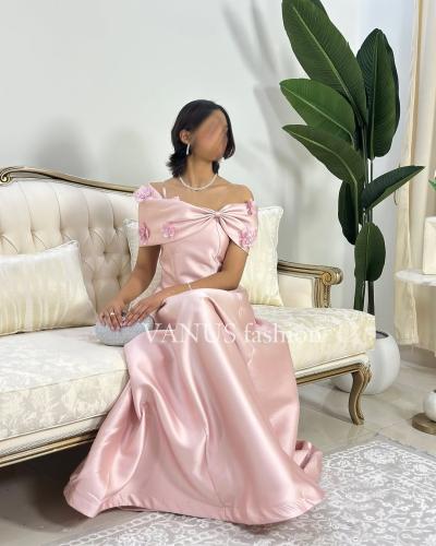 فستان سهرة طويل 5155 ( لونبن )