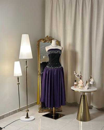 فستان سهره  ميدي  5236