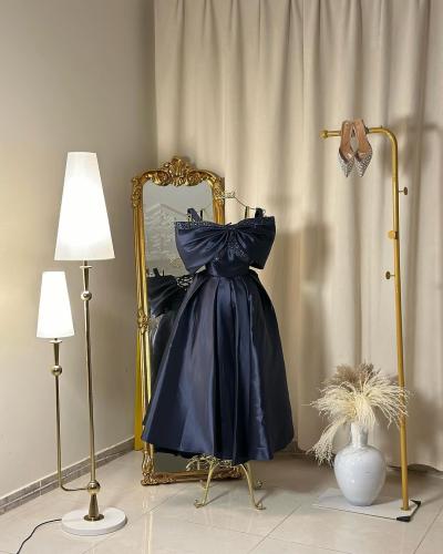 فستان سهره  ميدي  4841