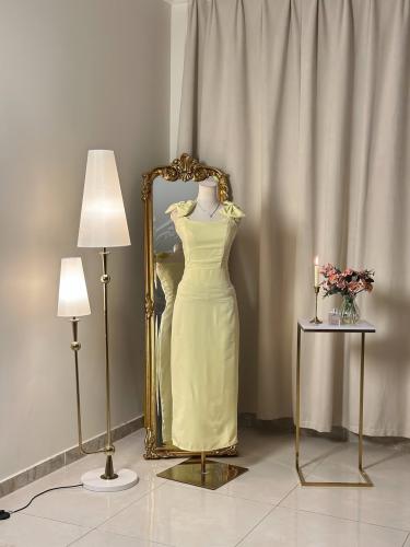 6375- فستان سهرة ( لونين )