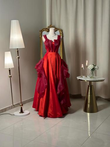 6328 - فستان سهرة طويل