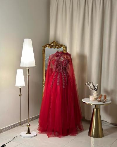 فستان سهرة طويل  4953