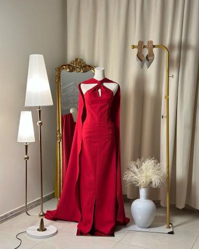 فستان سهرة طويل  4559