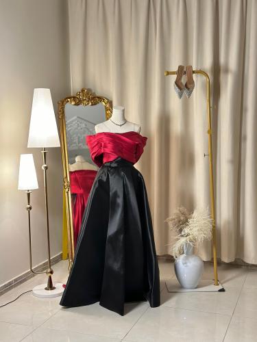 فستان سهرة طويل  4729