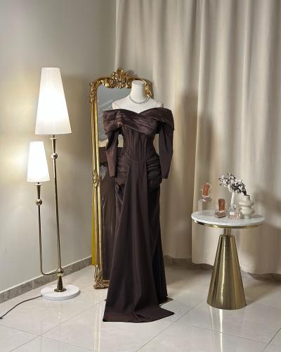 فستان سهرة طويل 5264