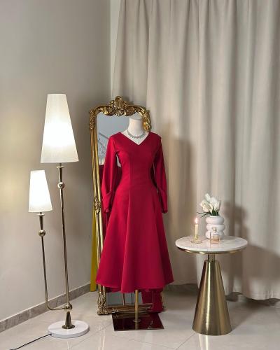 5878 -فستان ميدي