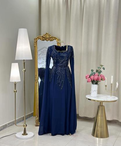 فستان سهرة طويل  4871