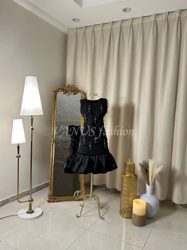 فستان قصير  ( 2 لونين)  4300