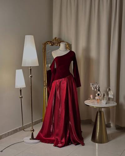 فستان سهرة طويل 5232