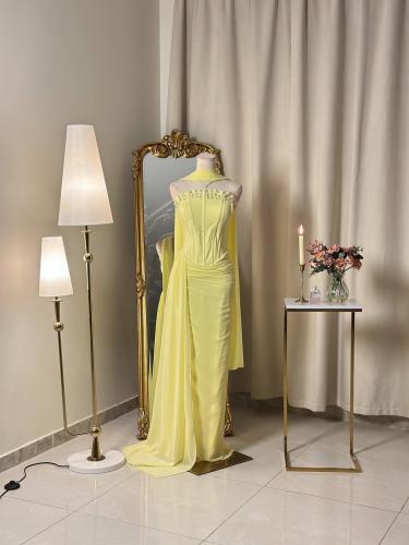 6356- فستان سهرة طويل