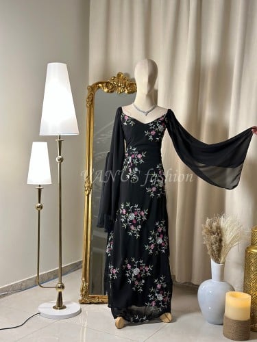 فستان ساتر مشجر  4269