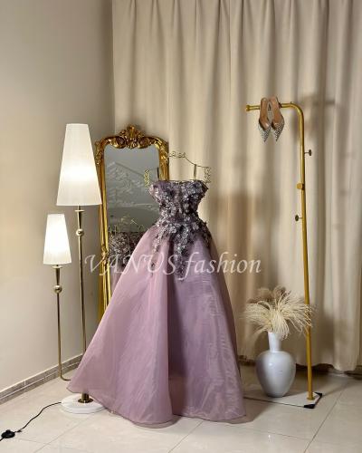 فستان سهرة طويل  4829