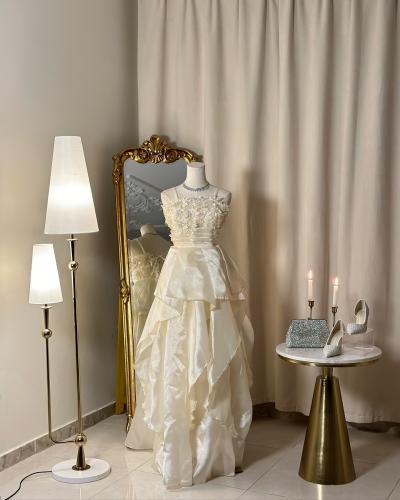 فستان سهرة طويل  5039