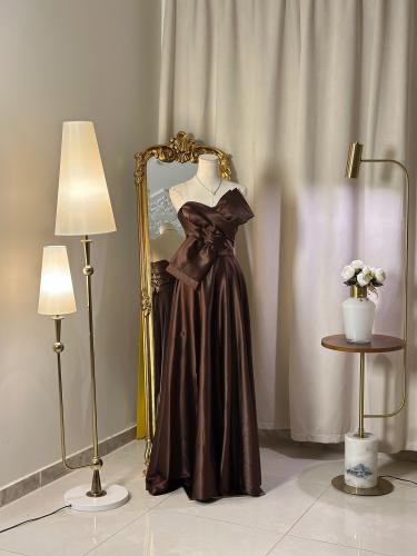 6591 - فستان سهرة طويل