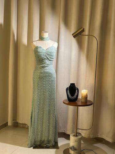 6550 - فستان سهرة طويل